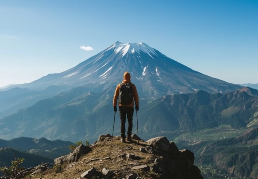 Lucid_Realism_Gambar_realistis_dari_2_Mendaki_Gunung_untuk_Pem_0